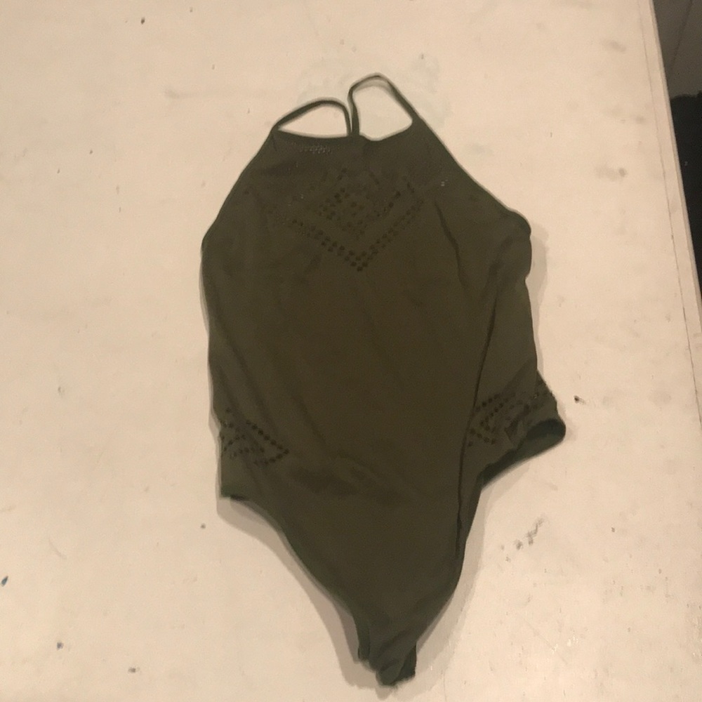 green body suit never worn.